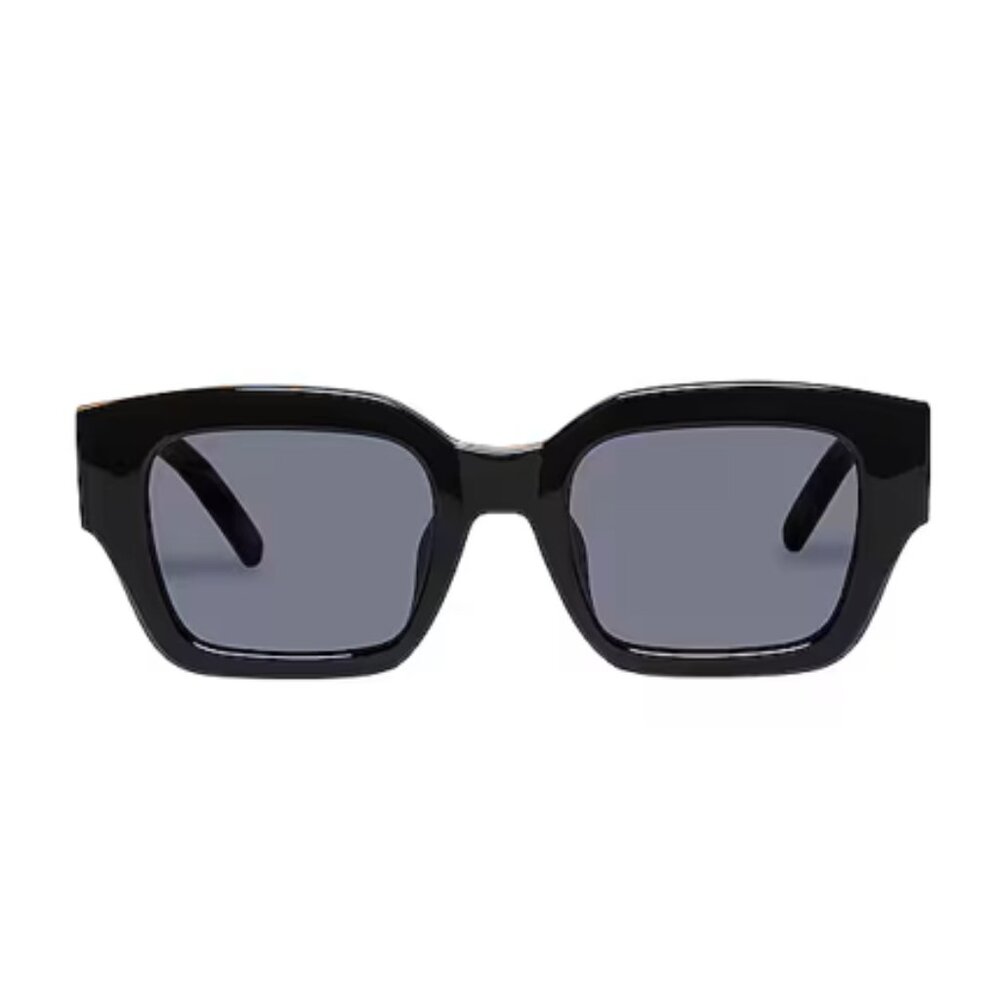 Le Specs | Le Specs Hypnos Sunglasses in Black & Smoke Mono